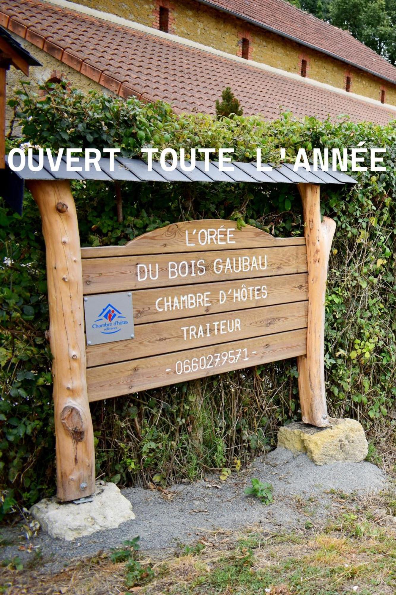 L'Oree Du Bois Gaubau Saint-Georges-sur-Layon Eksteriør billede